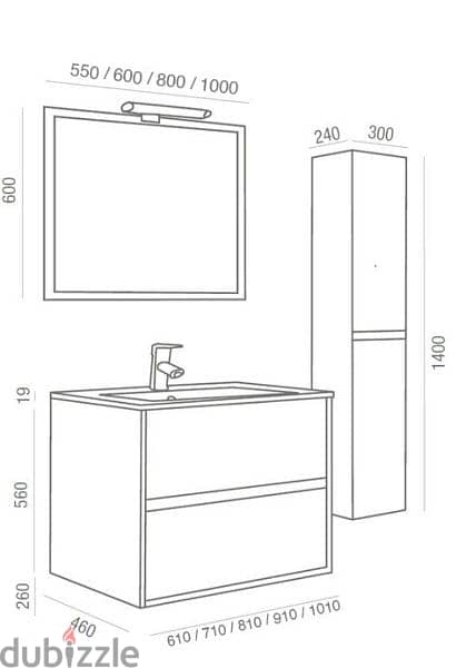 Bathroom Cabinets & Mirros 11