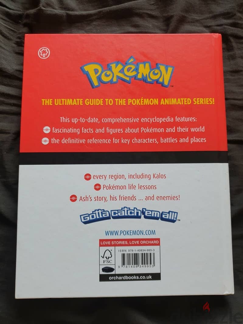 Pokemon Encyclopedia (Official Product) Hardback Book 1