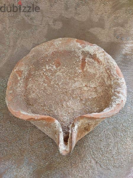 Ancient Phoencian Oil lamp 1st to 2nd century BC,9cm diameter 0
