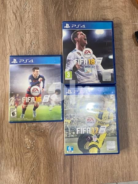 Jogo Ps4 Combo Fifa 17/18/19