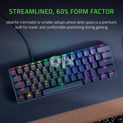 Razer Huntsman mini 60% gaming keyboard open box