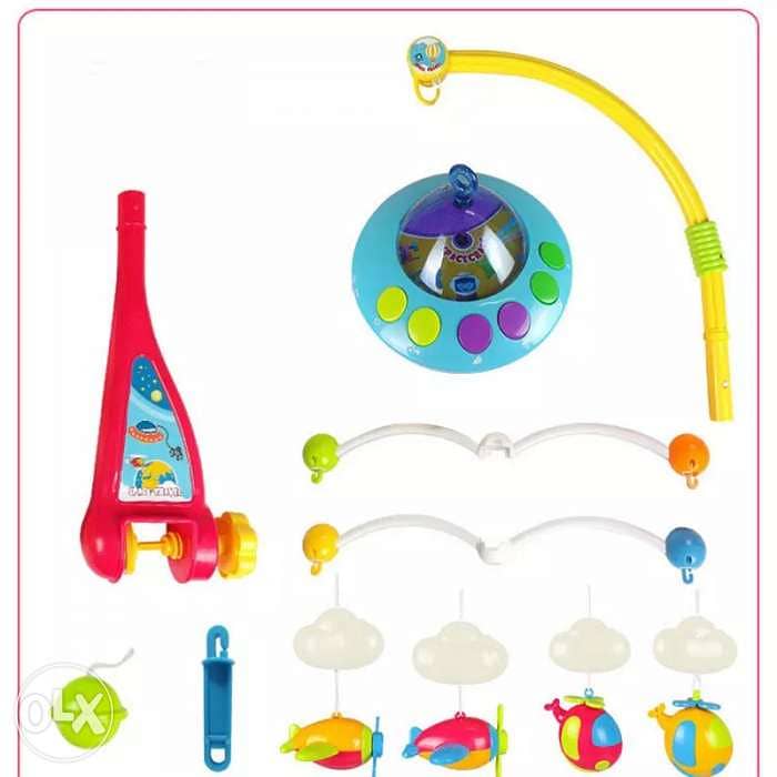 Star Master Dreamful Baby Bed Ring Bell Toy Rotating Music 2