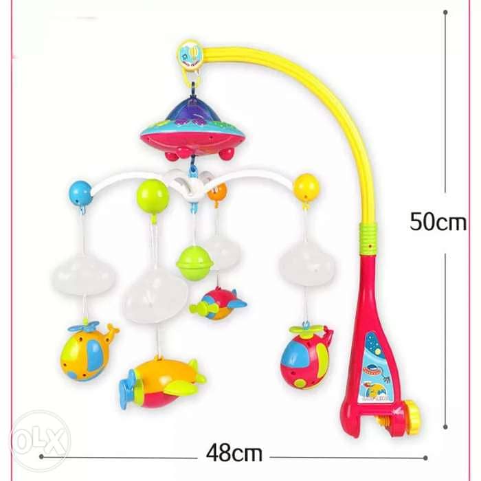 Star Master Dreamful Baby Bed Ring Bell Toy Rotating Music 3