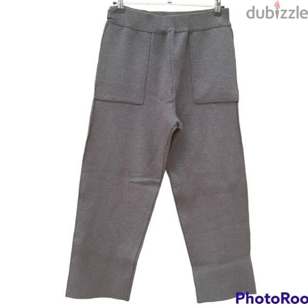 Grey Zara Knit Pants 0