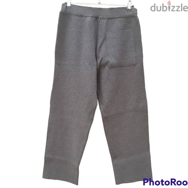 Grey Zara Knit Pants 3