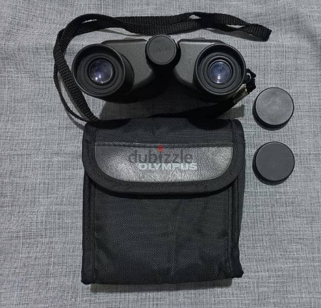 olympus binoculars with bag 1