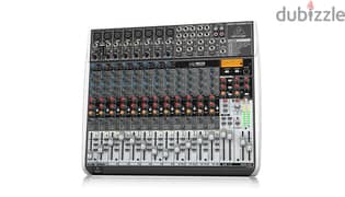 Behringer Xenyx QX2222USB Mixer with USB and Effects