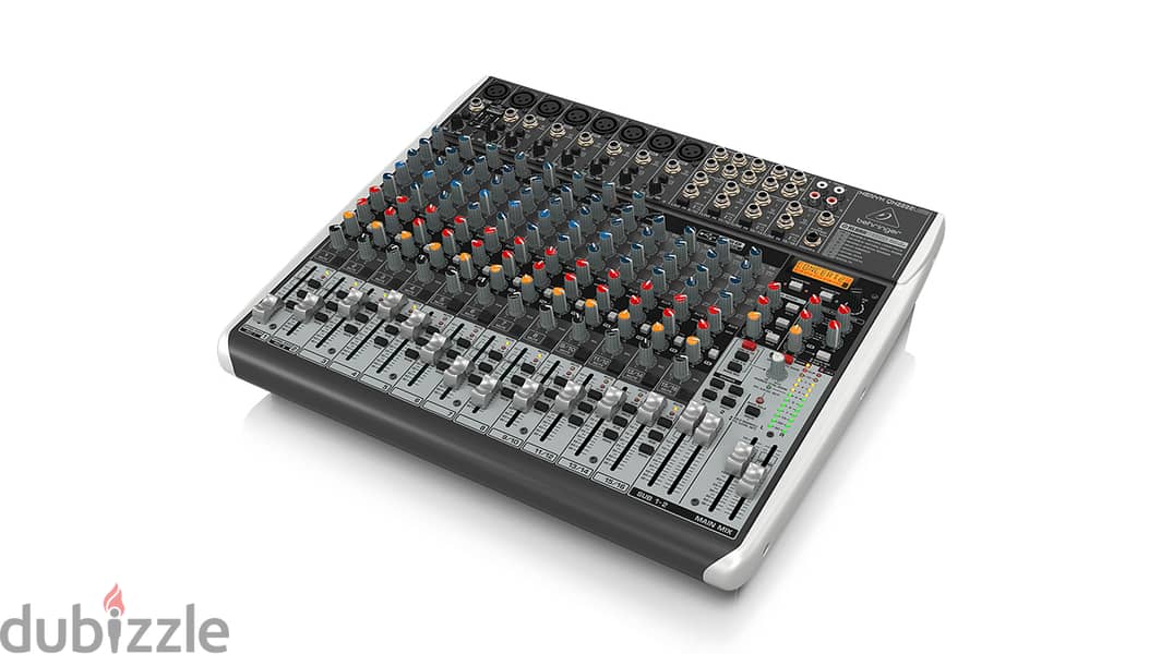 Behringer Xenyx QX2222USB Mixer with USB and Effects 3