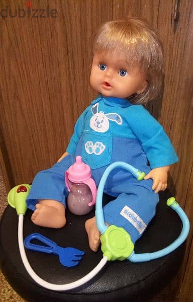 CICCIOBELLO BABY CRY/STOP CRY Mechanism Toy+Milk Bottle+Steutoscope=22 4