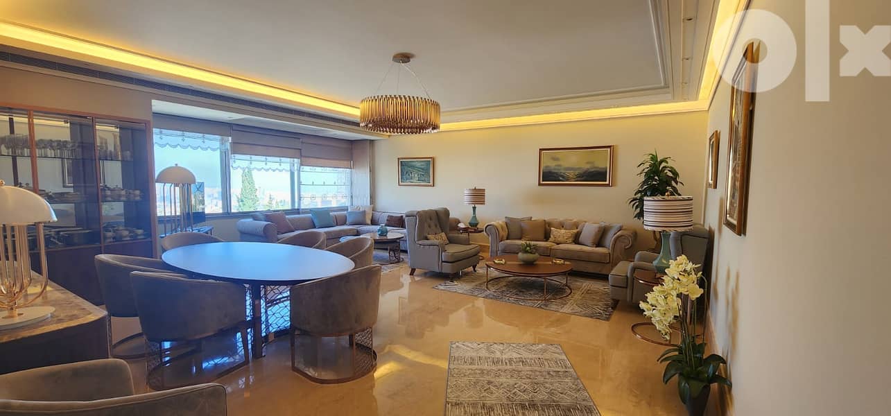 L10107-Fully furnished luxurious apartment for Rent in Baabda Brasilia 1