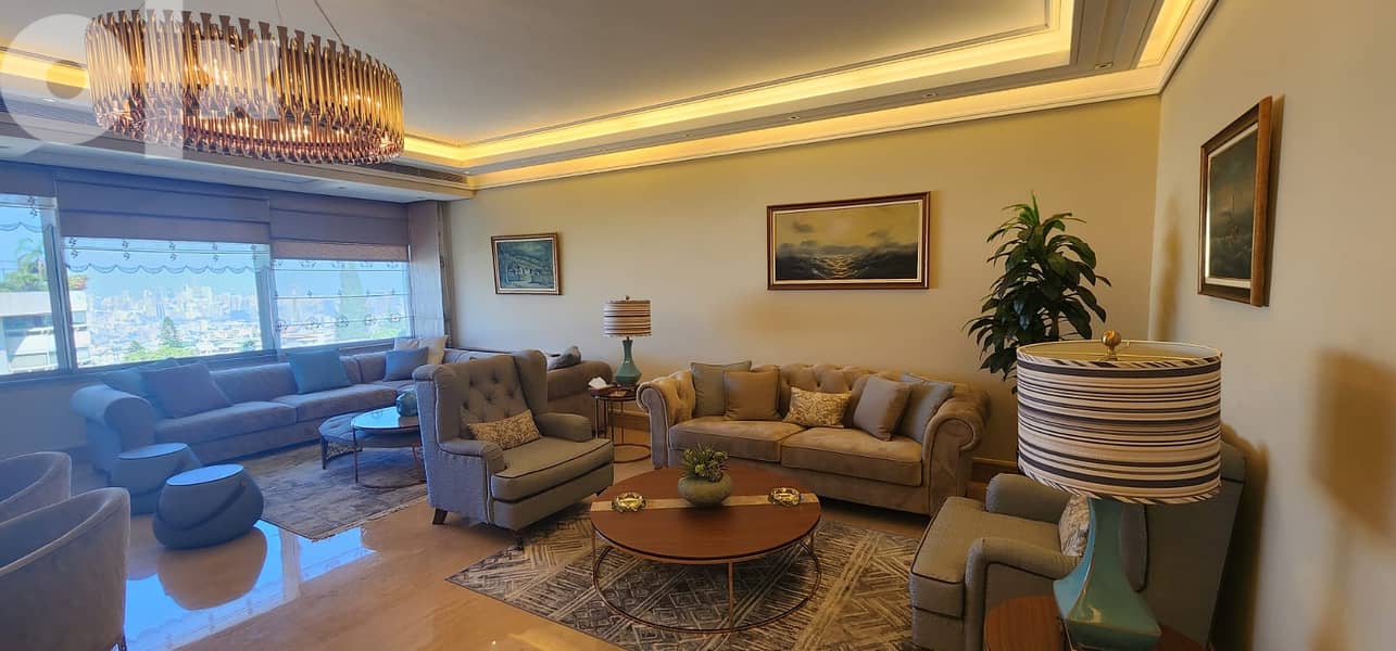 L10107-Fully furnished luxurious apartment for Rent in Baabda Brasilia 7