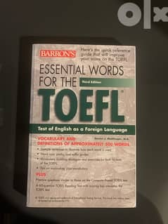 Toefl book