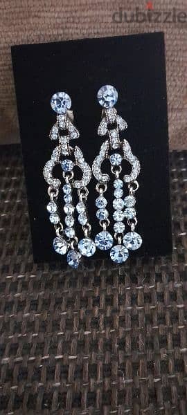 Sky Blue Zircon Earings