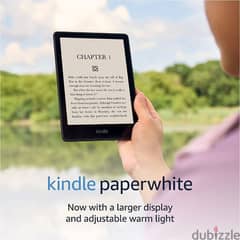 Kindle Paperwhite 2023(16 GB + 200 free ebook of choice)2year warranty 0