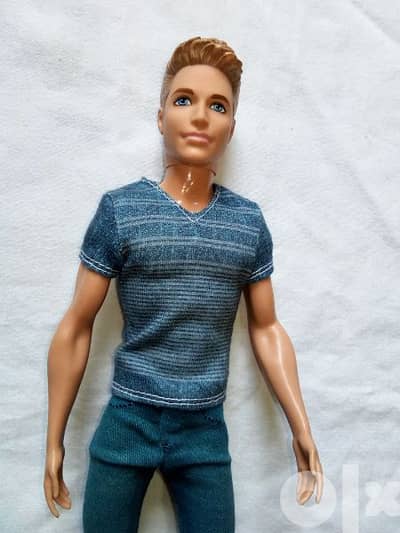 FASHIONISTAS KEN RYAN Mattel 2014 barely used doll still so good=15$