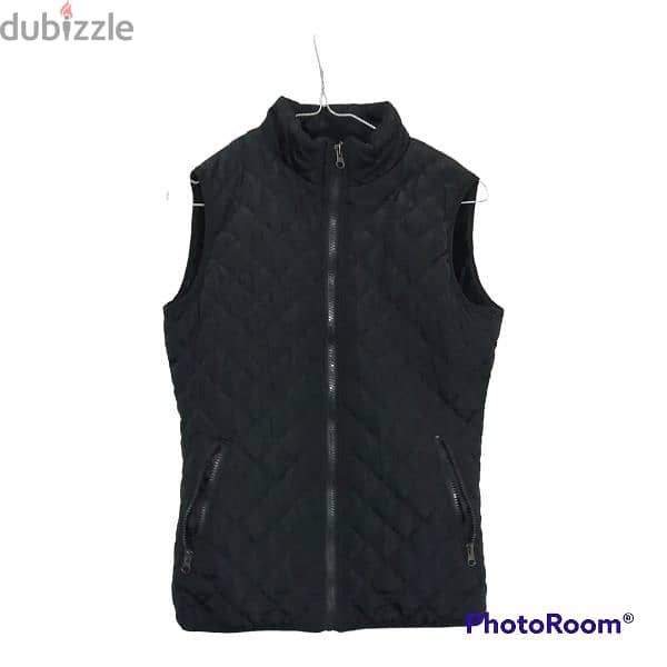 Black Gillet Nylon msawaf mn jouwa 0