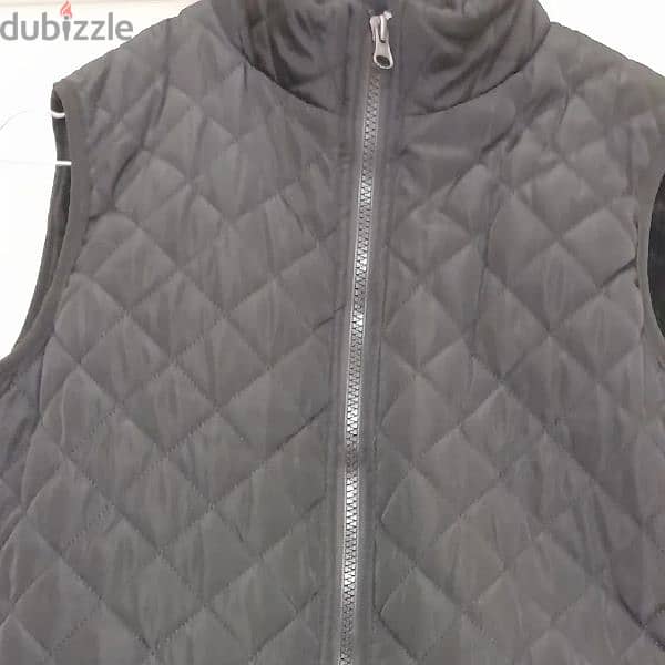 Black Gillet Nylon msawaf mn jouwa 2