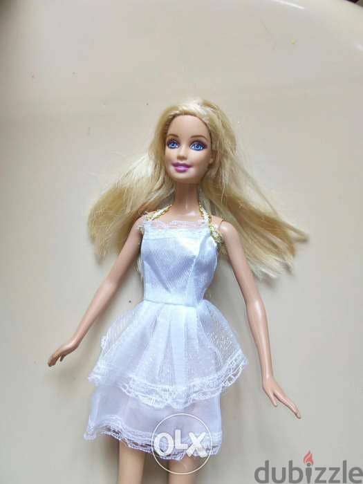 BARBIE CIVIL BRIDE Mattel as new dressed doll 2000 bending legs=15$ 3