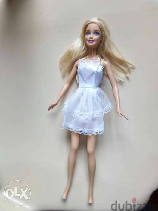 BARBIE CIVIL BRIDE Mattel as new dressed doll 2000 bending legs=15$ 1