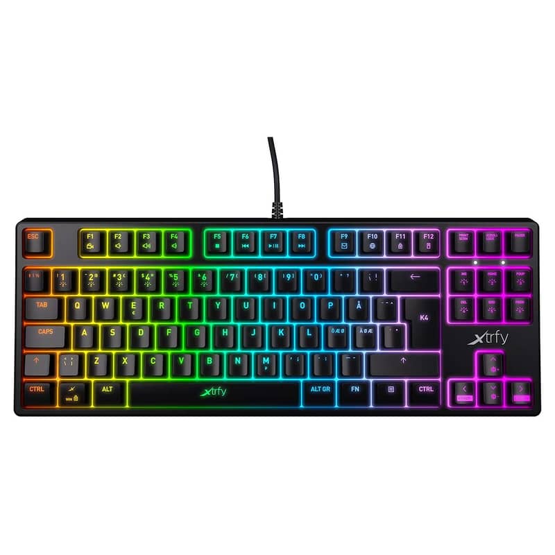 Xtrfy K4 TKL RGB Gaming Tastatur 0