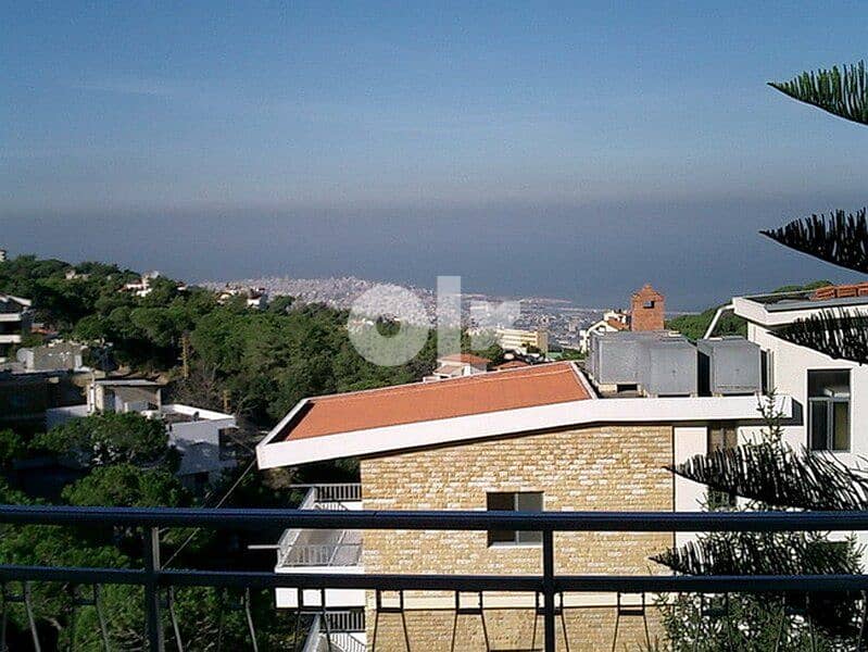 L10125-Furnished Apartment for Rent in a Calm Area of Broumana 1