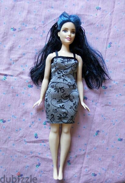 SWEETHEART STRIPES CURVY Barbie Fashionistas 27 as new doll=15$ 1