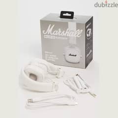 Marshall Major III Bluetooth Wireless On-Ear Headphone, White 0