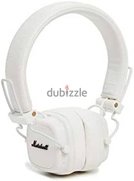 Marshall Major III Bluetooth Wireless On-Ear Headphone, White 1