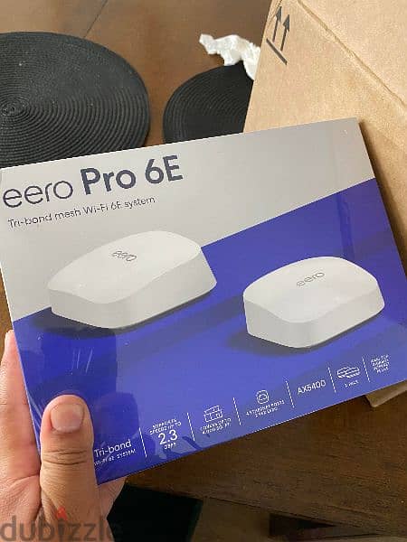 eero Pro 6E mesh Wi-Fi  2-pack 2022 | Fast & reliable gigabit+ speeds 4