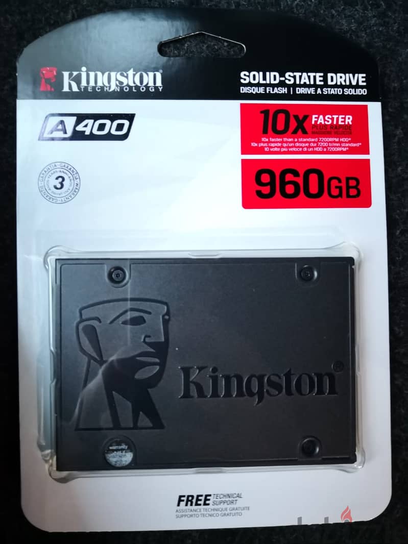 SSD kingston and nvme m. 2 3