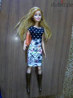 Barbie DOLLED UP DOTS FASHIONISTAS doll 13 Mattel2015 great doll=15$