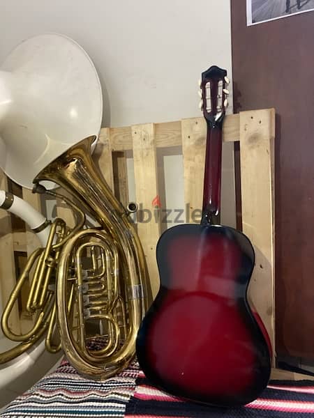 Classic Guitar Red - غيتار 1