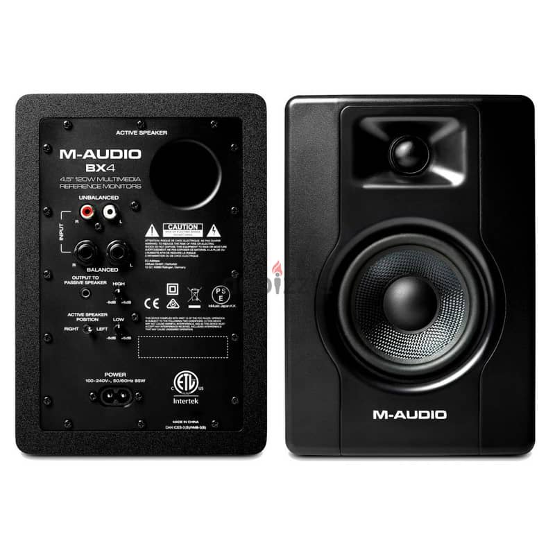 M-Audio BX4 4.5-inch Powered Studio Monitor - Pair 1