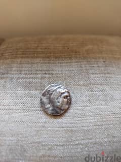 Ancient Macadonian Alexandar The Great Silver Drachm coin year 323 BC