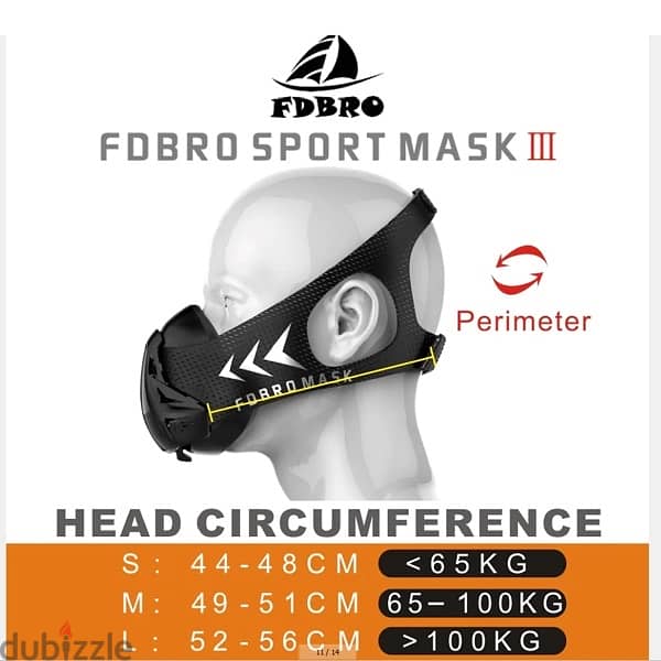 FDBRO Sport Masks for Training Fitness 1