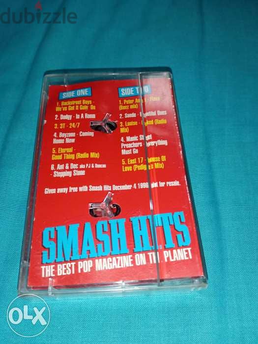 Vintage rare 2 Smash Hits cassettes 2