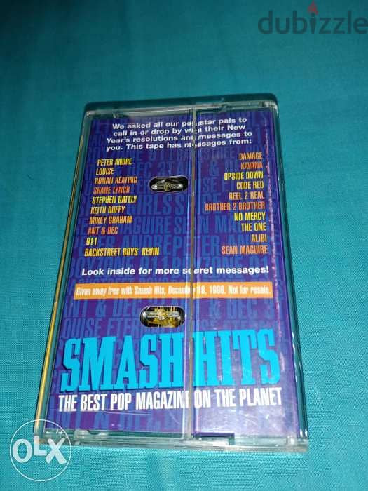 Vintage rare 2 Smash Hits cassettes 4