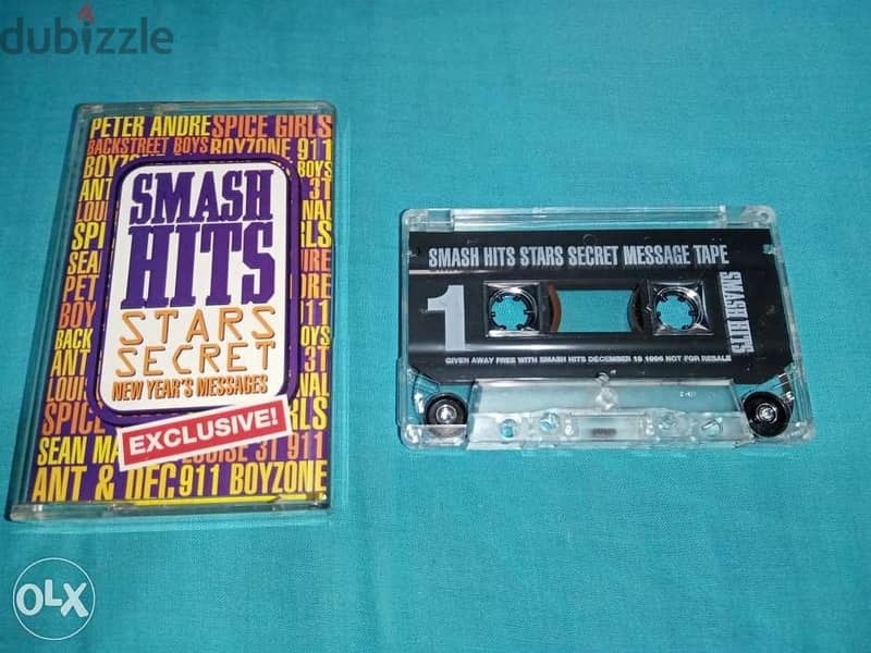 Vintage rare 2 Smash Hits cassettes 5