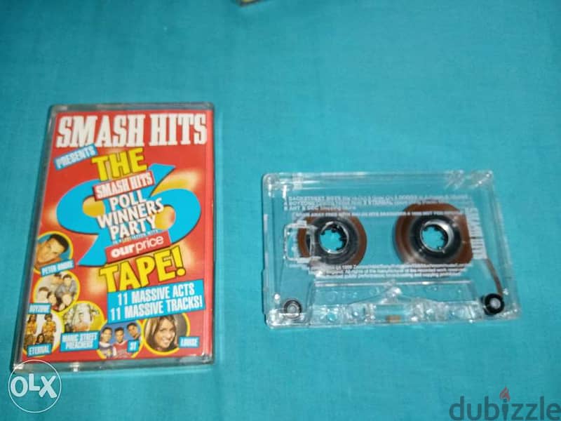 Vintage rare 2 Smash Hits cassettes 6
