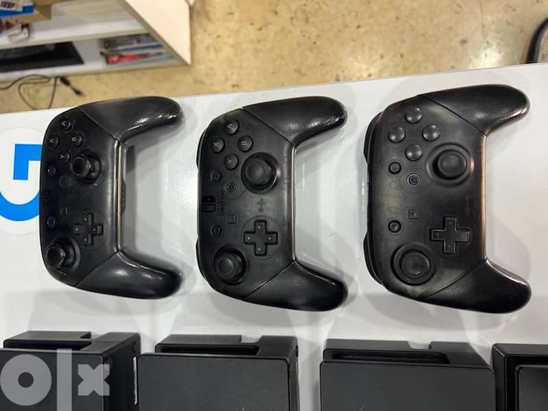 Nintendo Switch Joycons And Accessories Used 7