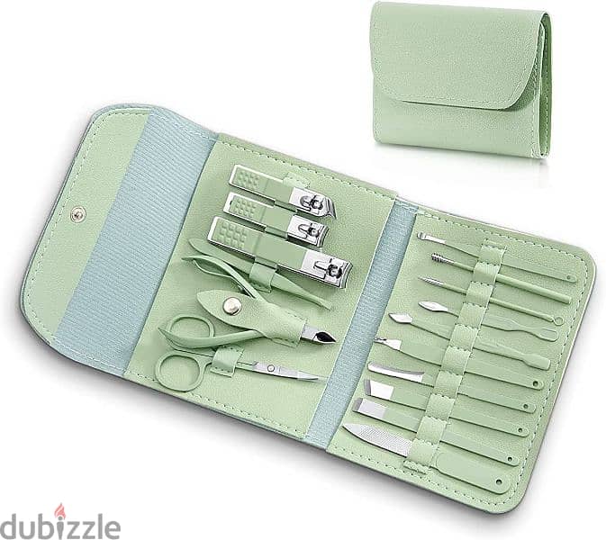 FLAFARY Manicure Set, Christmas Gift Pedicure Kit 16 In 1 Manicure 0