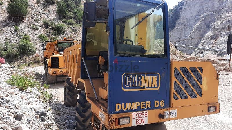 Carmix Dumper D6 almost new 1