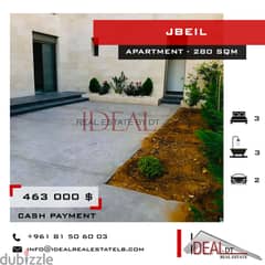 Apartment for sale in jbeil 280 SQM REF#MC54039 0