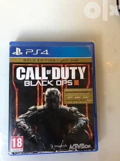 Used call of duty black ops 3 gold edition