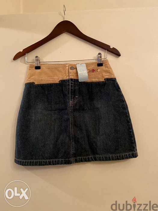 New OshKosh Girls Denim Skirt 1