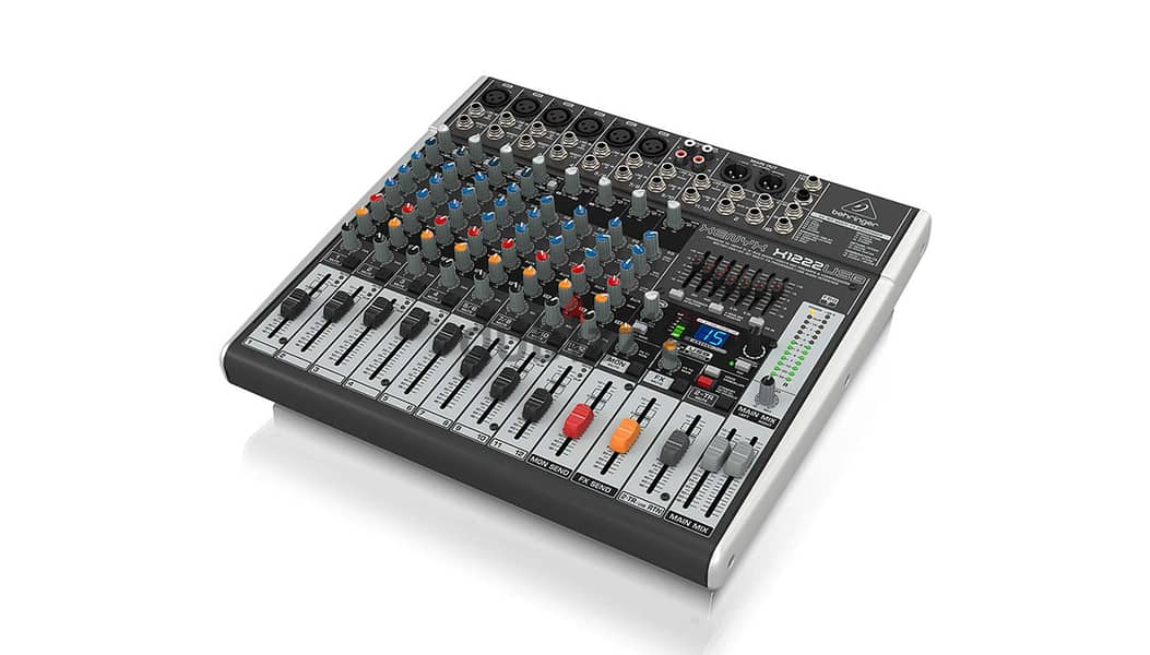 Behringer QX1222USB Mixer with Audio Interface 1