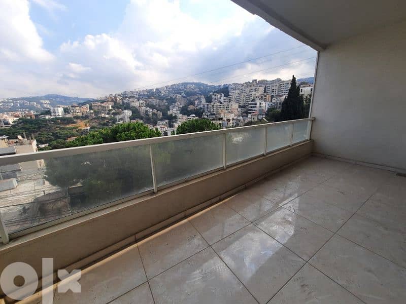 Payment facilities! 160sqm apartment in Bsalim with open view 0