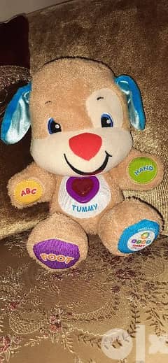 Plush educational toy (fisher price)