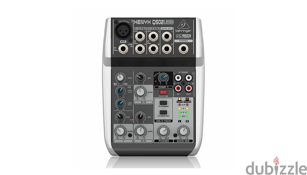 Behringer Q502USB Mixer (Recording & Live Streaming, TikTok. . . ) 2