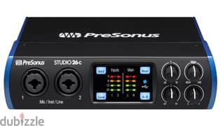 Presonus Studio 26C Audio Interface 0
